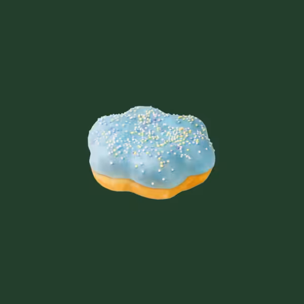 Cloud Donut with Cherry Filling